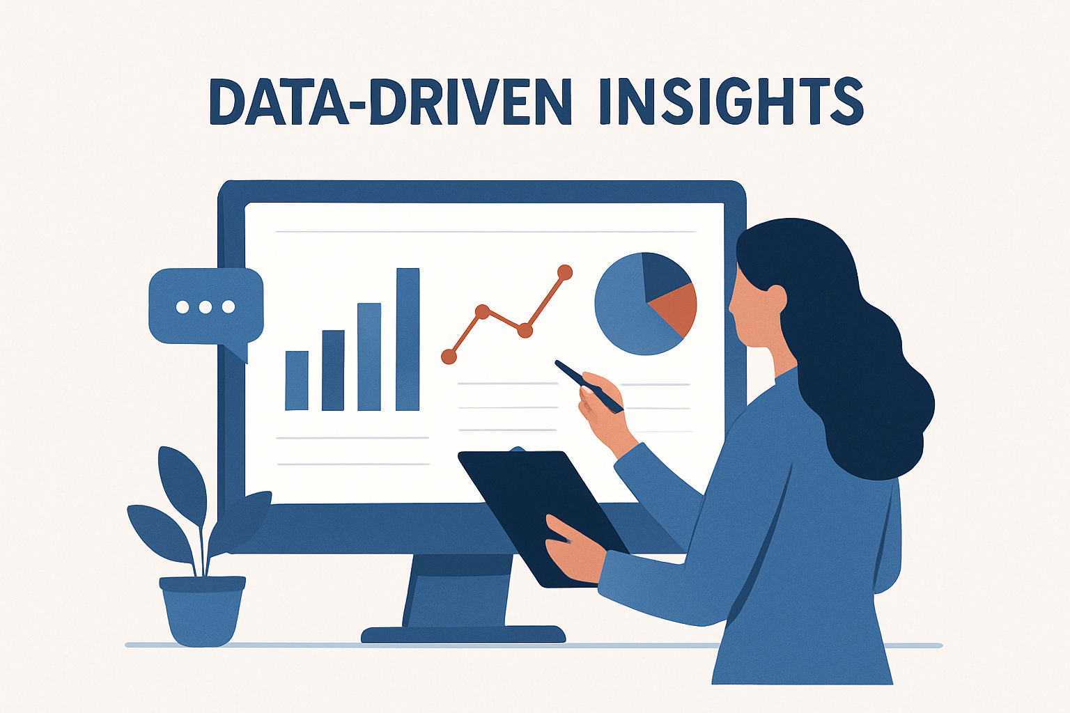 Data insights illustration